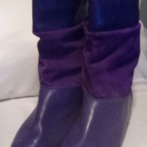 Women's "Karen Scott" purple boots